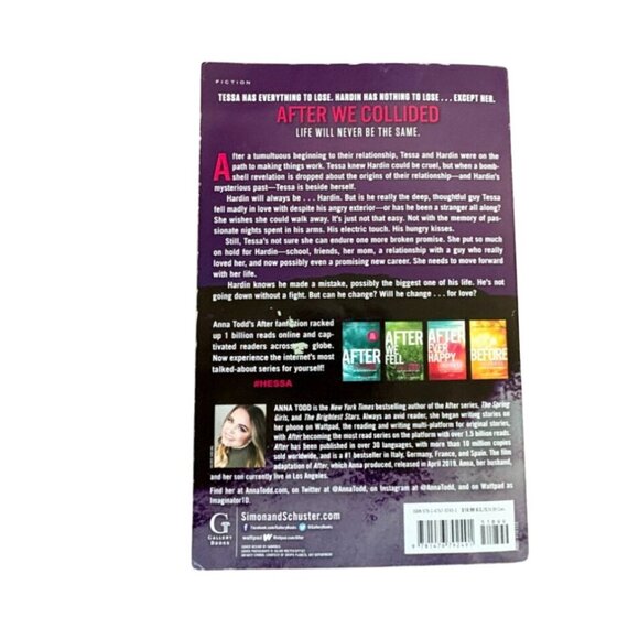 'After' And 'After We Collided' Adult Fiction By Author Anna Todd-GUC - Picture 3 of 12